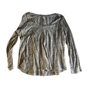 Grey long sleeve, cotton shirt from old navy